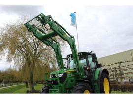 John Deere 6120M with 623R loader