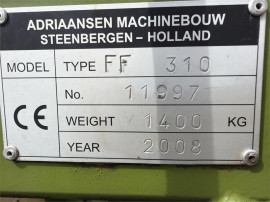Baselier FF 310 volvelds ruggenfrees